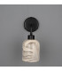 Osier Wall Light Marbled Matt Black-2