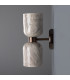 Sakura Wall Light Marbled Antique Brass-3
