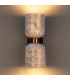 Sakura Wall Light Marbled Antique Brass-4