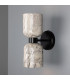 Sakura Wall Light Marbled Matte Black-1