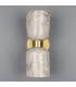 Sakura Wall Light Marbled Satin Brass-2