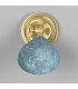 Coco Wall Light Blue Earth Satin Brass-2