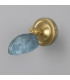 Coco Wall Light Blue Earth Satin Brass-3