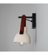 Nagi WL Matte White Striped Matt Black Red Strap-3