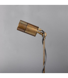 Yara Outdoor Outdoor Spotlight Antique Brass IP65-2