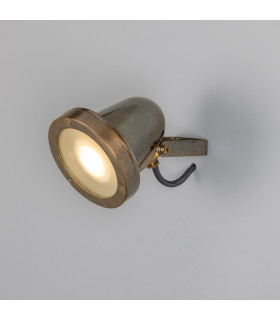 Thames Outdoor Outdoor Spotlight Antique Brass IP64-1