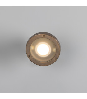 Thames Outdoor Outdoor Spotlight Antique Brass IP64-2