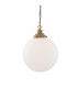 Yerevan 30cm Globe Pendant Antique Brass-1