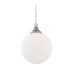 Yerevan 30cm Globe Pendant Antique Silver-2