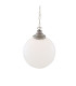 Yerevan 30cm Globe Pendant Antique Silver-3