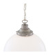 Yerevan 30cm Globe Pendant Antique Silver-4