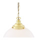 Yerevan 30cm Globe Pendant Polished Brass-4