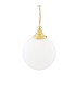 Yerevan 30cm Globe Pendant Satin Brass-3