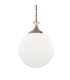Yerevan 40cm Globe Pendant Antique Brass-2