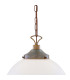 Yerevan 40cm Globe Pendant Antique Brass-4