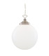 Yerevan 40cm Globe Pendant Antique Silver-1