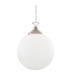 Yerevan 40cm Globe Pendant Antique Silver-2