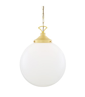 Yerevan 40cm Globe Pendant Satin Brass-1