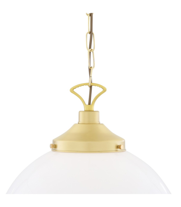 Yerevan 40cm Globe Pendant Satin Brass-3