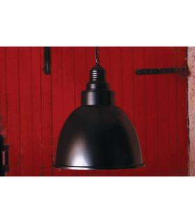 Danicaans Industrial Large Dome Pendant Black-2
