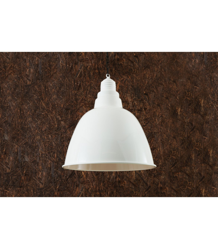Danicaans Industrial Large Dome Pendant White-1
