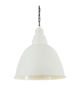 Danicaans Industrial Large Dome Pendant White-2