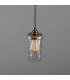 Jam-Jar Pendant Antique Brass-3