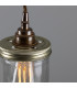 Jam-Jar Pendant Antique Brass-4