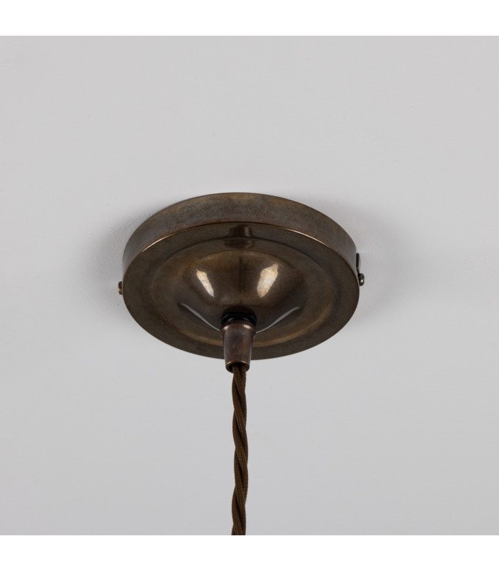 Jam-Jar Pendant Antique Brass-5