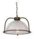 Bousta Dome Pendant Antique Brass & Bronze Ring-2