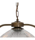 Bousta Dome Pendant Antique Brass & Bronze Ring-3