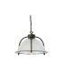 Bousta Dome Pendant Antique Brass & Bronze Ring-4