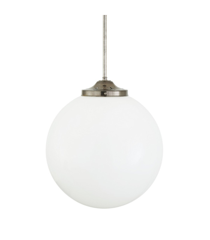Luanda Globe Bar Pendant Antique Silver-2