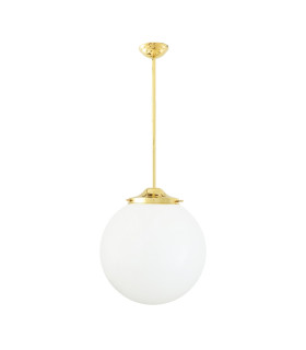 Luanda Globe Bar Pendant Polished Brass