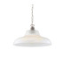 London 40cm Prismatic Railway Dome Pendant Antique Silver-2