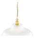 London 40cm Prismatic Railway Dome Pendant Satin Brass-4
