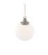 Yerevan 25cm Globe Pendant Antique Silver-3