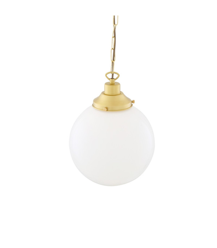 Yerevan 25cm Globe Pendant Satin Brass-3