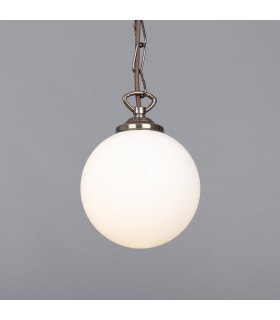 Yaounde 14cm Globe Pendant Antique Brass-2