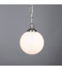 Yaounde 14cm Globe Pendant Antique Silver-1