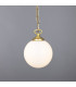 Yaounde 14cm Globe Pendant Satin Brass-1