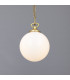 Yaounde 14cm Globe Pendant Satin Brass-2
