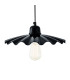 Ardle Dome Pendant Black