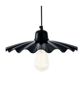Ardle Dome Pendant Black