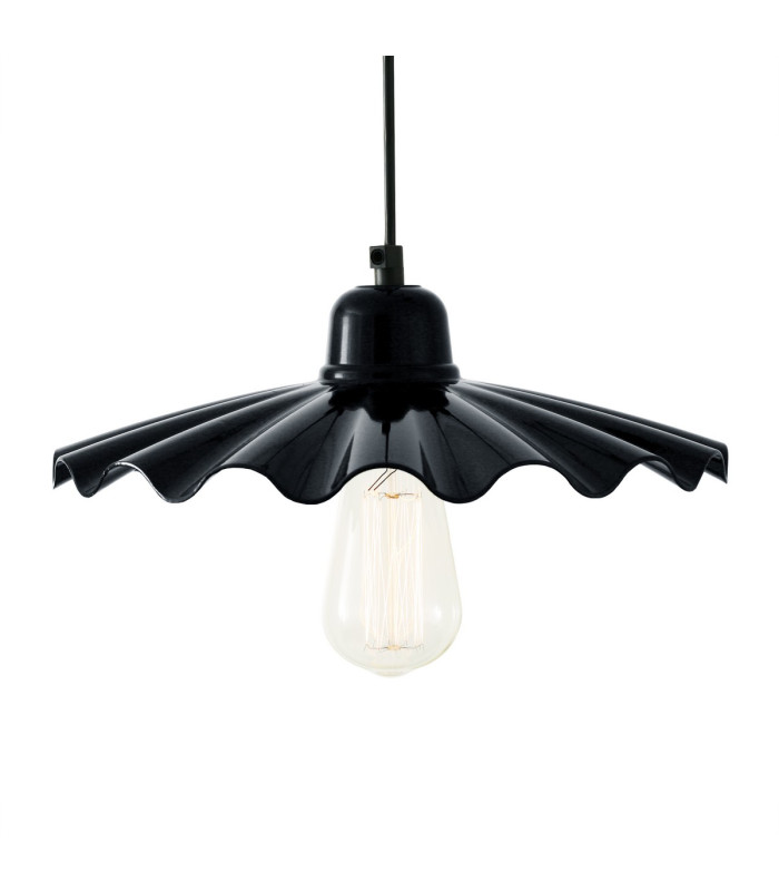 Ardle Dome Pendant Black