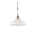 London 30cm Railway Dome Pendant Antique Brass-2