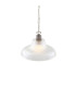 London 30cm Railway Dome Pendant Antique Silver-3