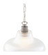 London 30cm Railway Dome Pendant Antique Silver-4