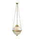 Blaenau Globe Pendant Polished Brass-2