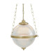Blaenau Globe Pendant Polished Brass-3